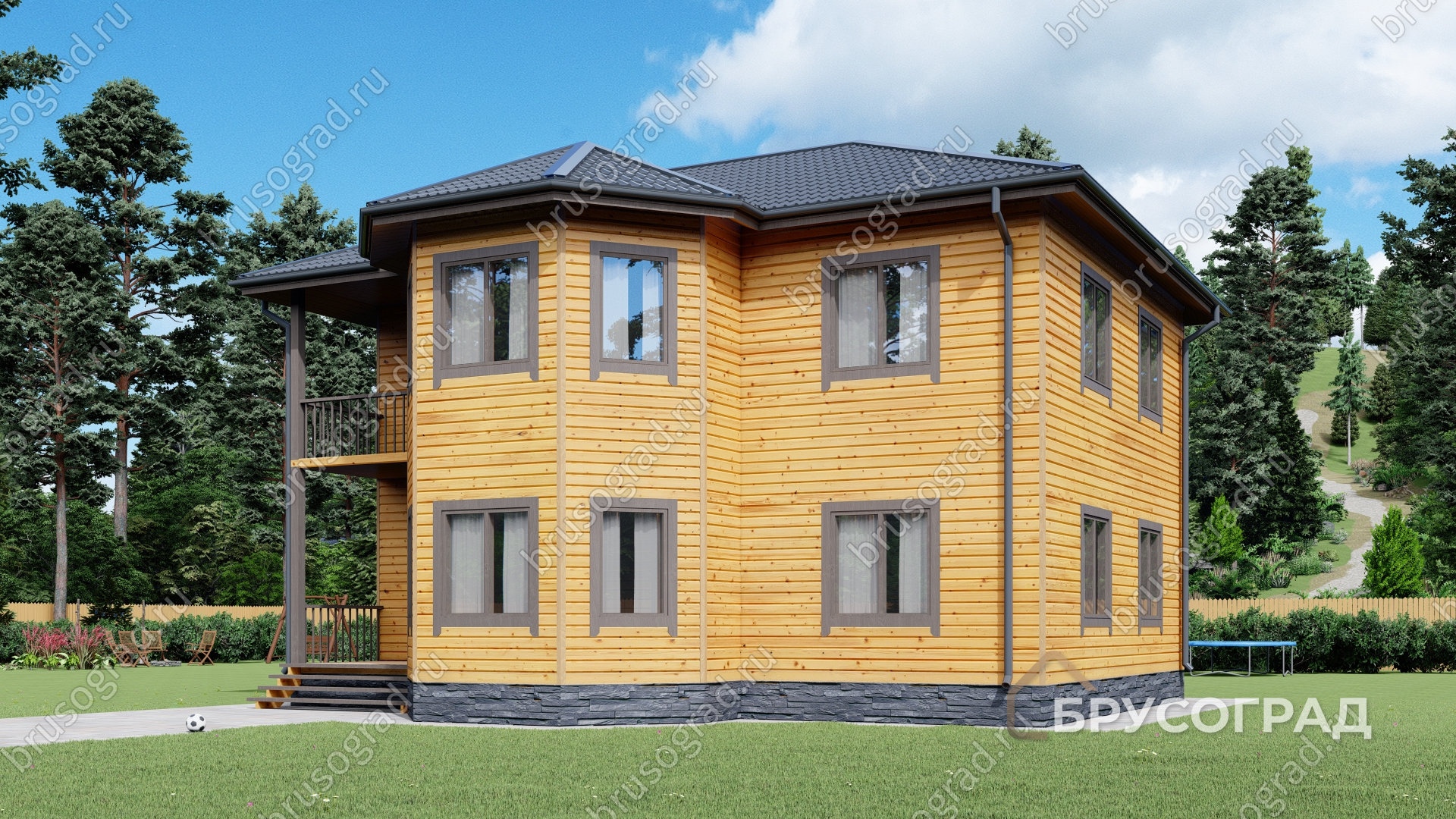 Главный вид проект П-145