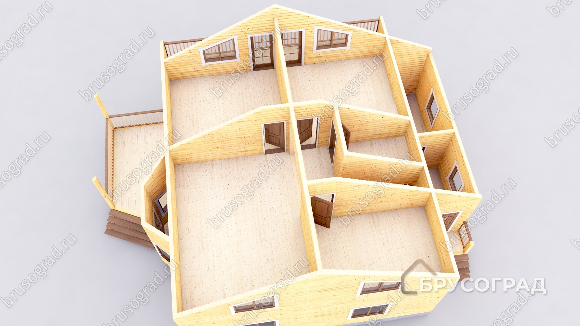 3д план проект П-148