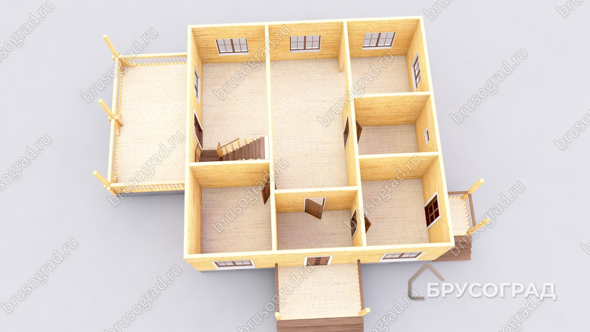 3д план проект П-149