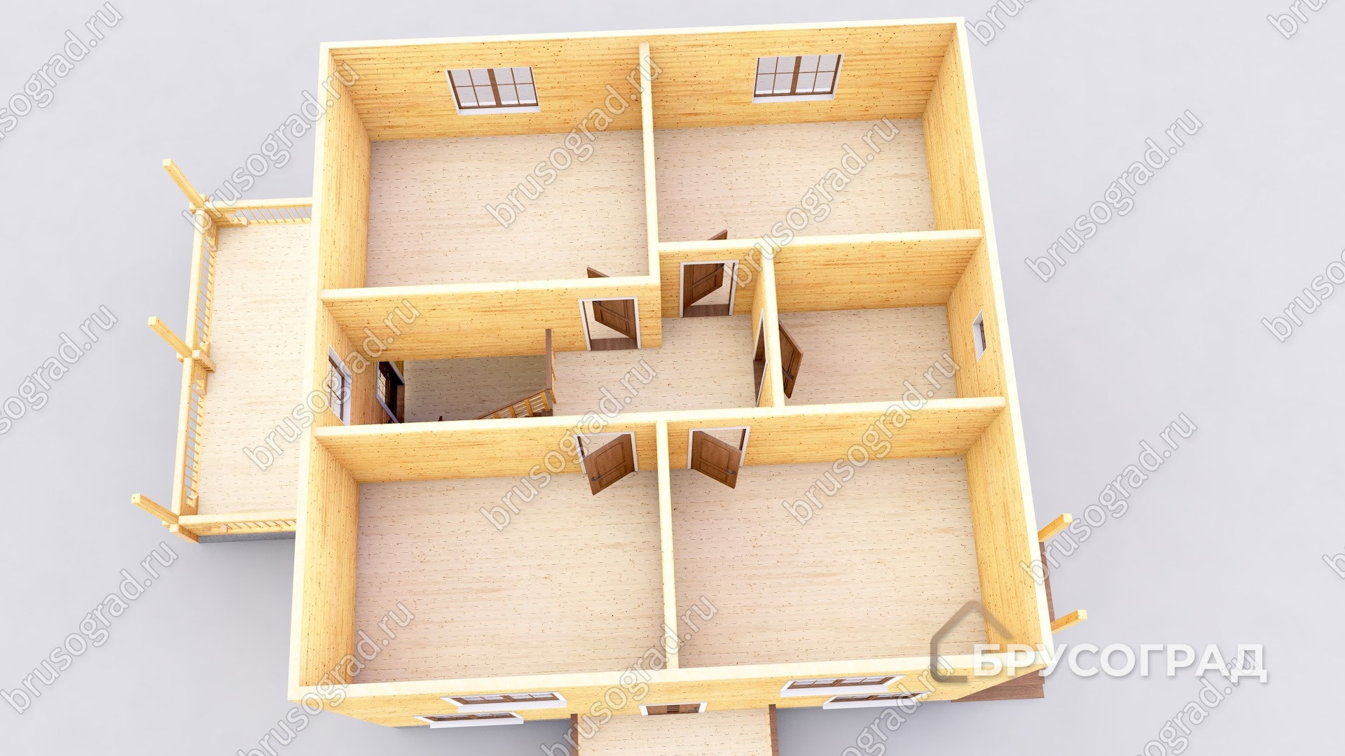 3д план проект П-149