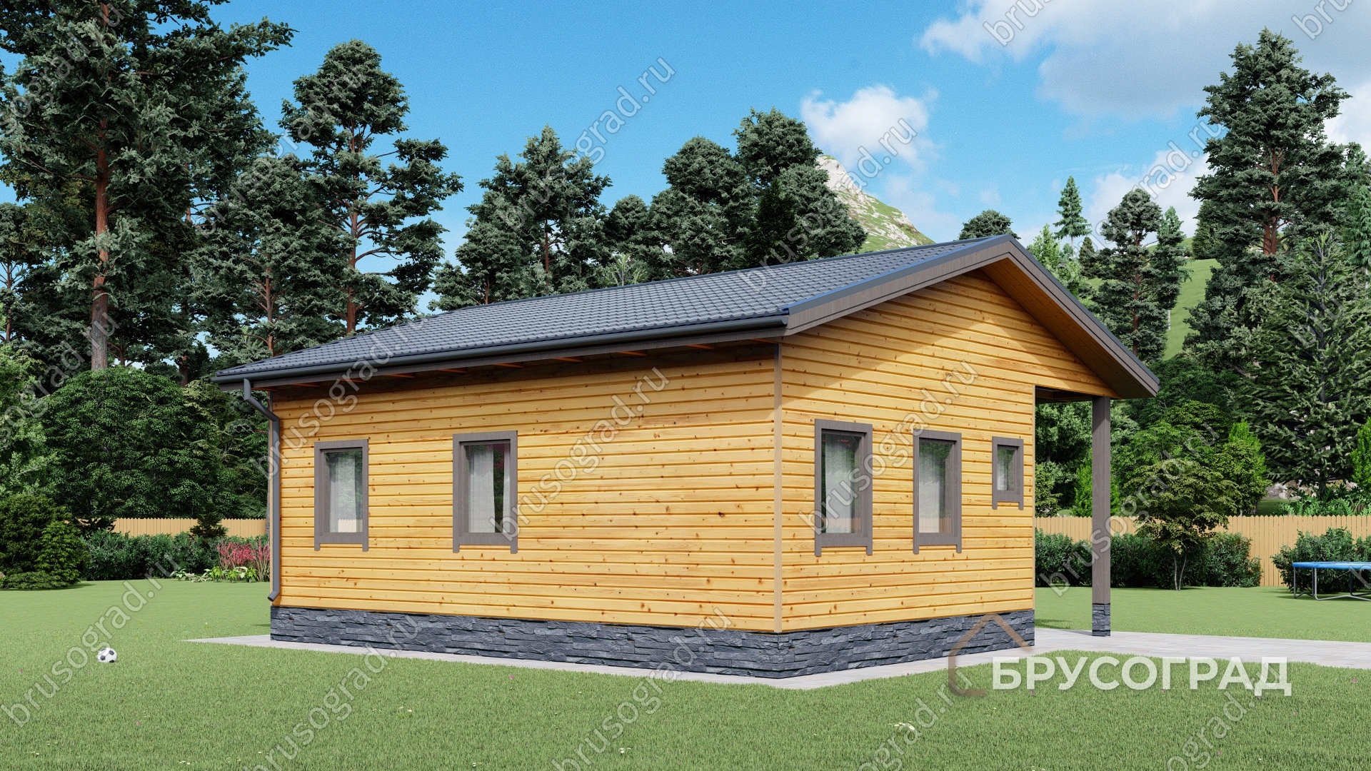 Главный вид проект П-15