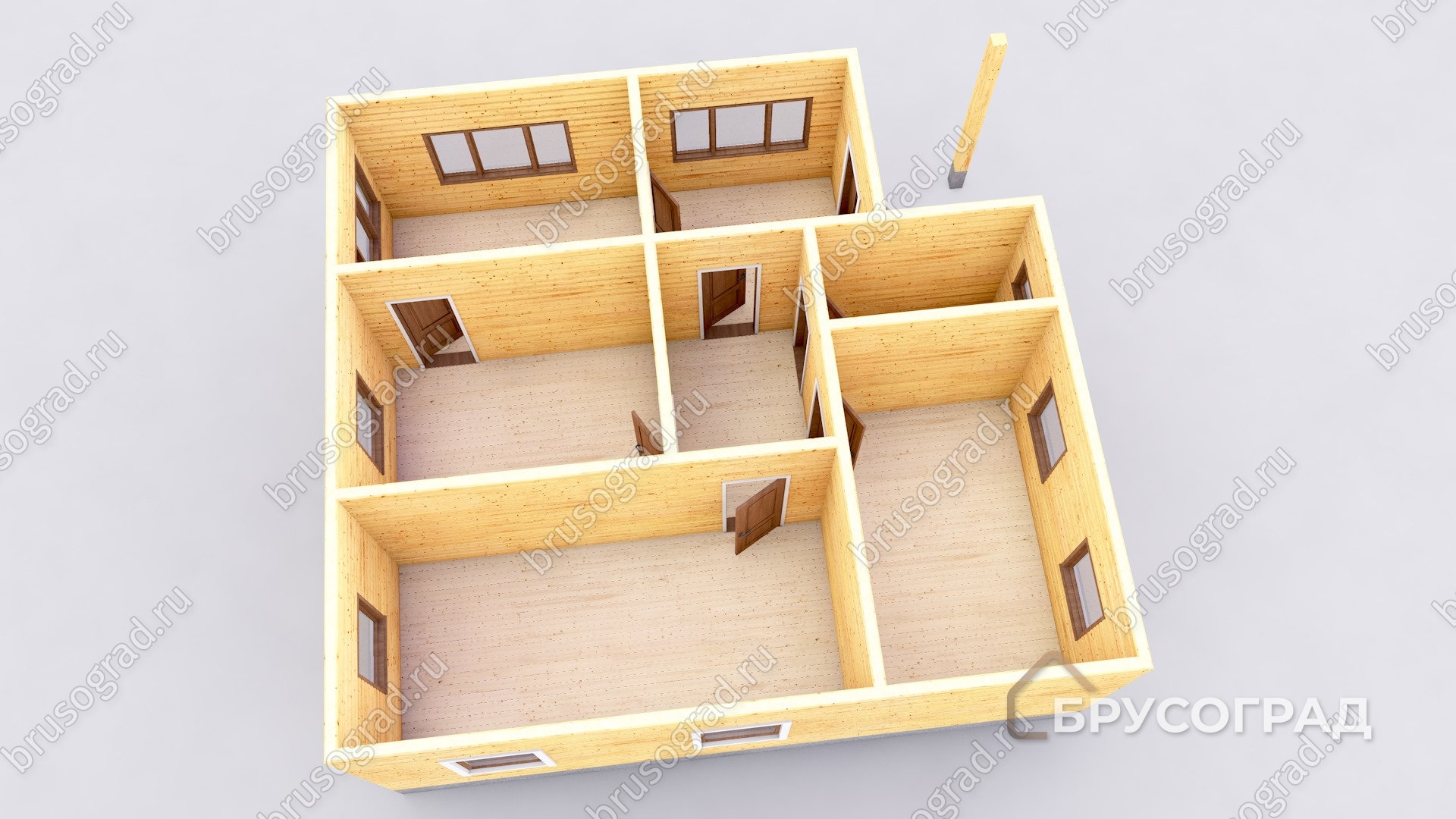 3д план проект П-15