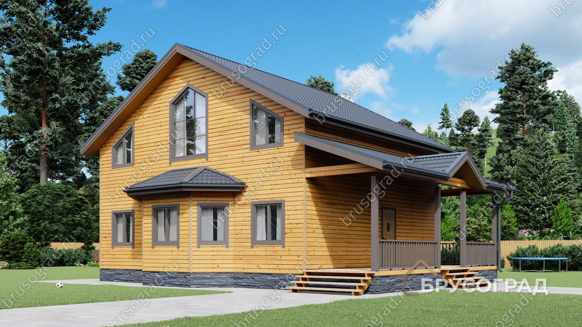 Главный вид проект П-150