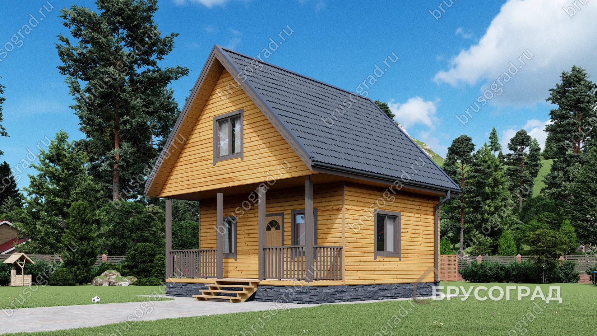 Главный вид проект П-16