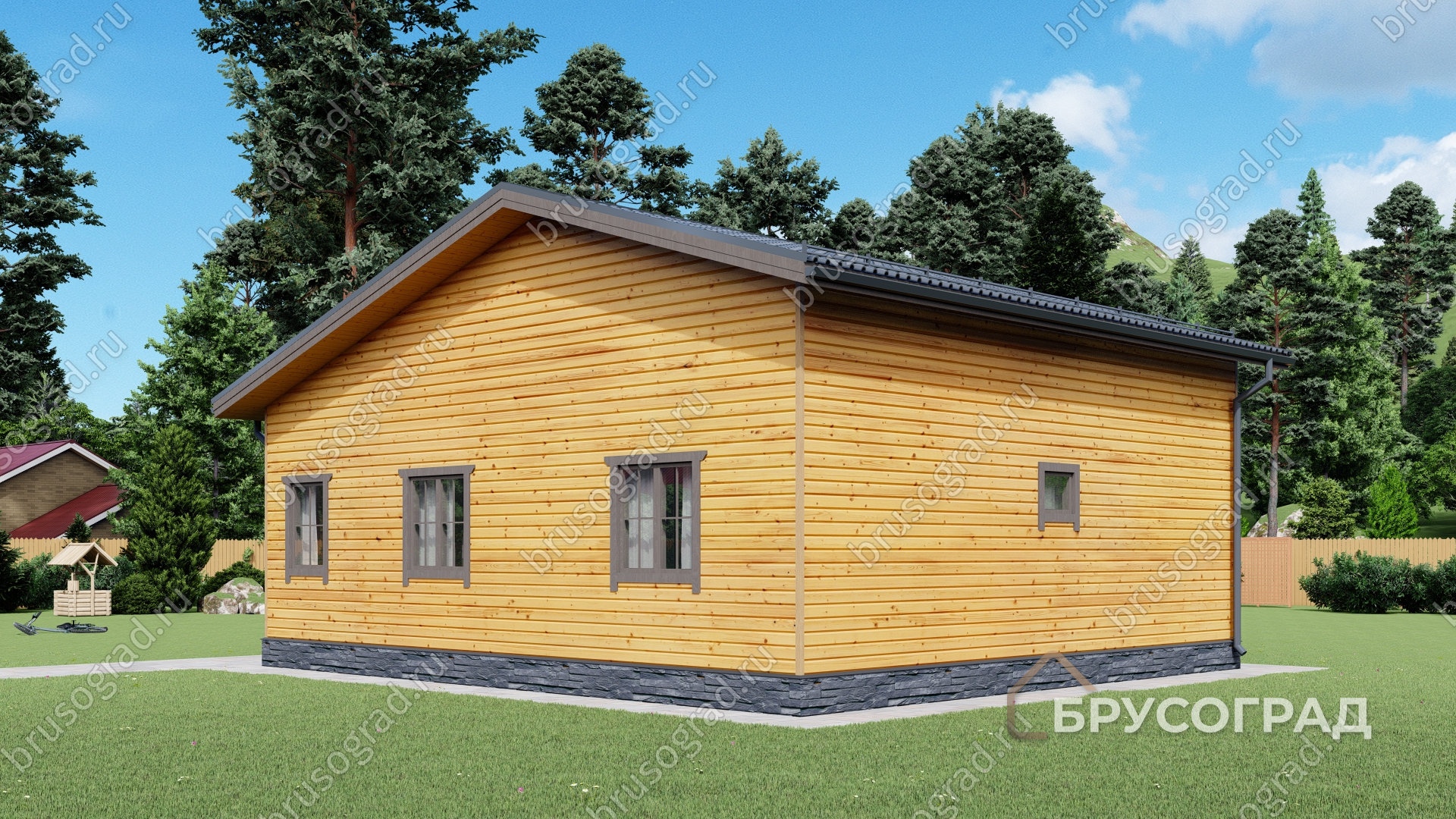 Главный вид проект П-18