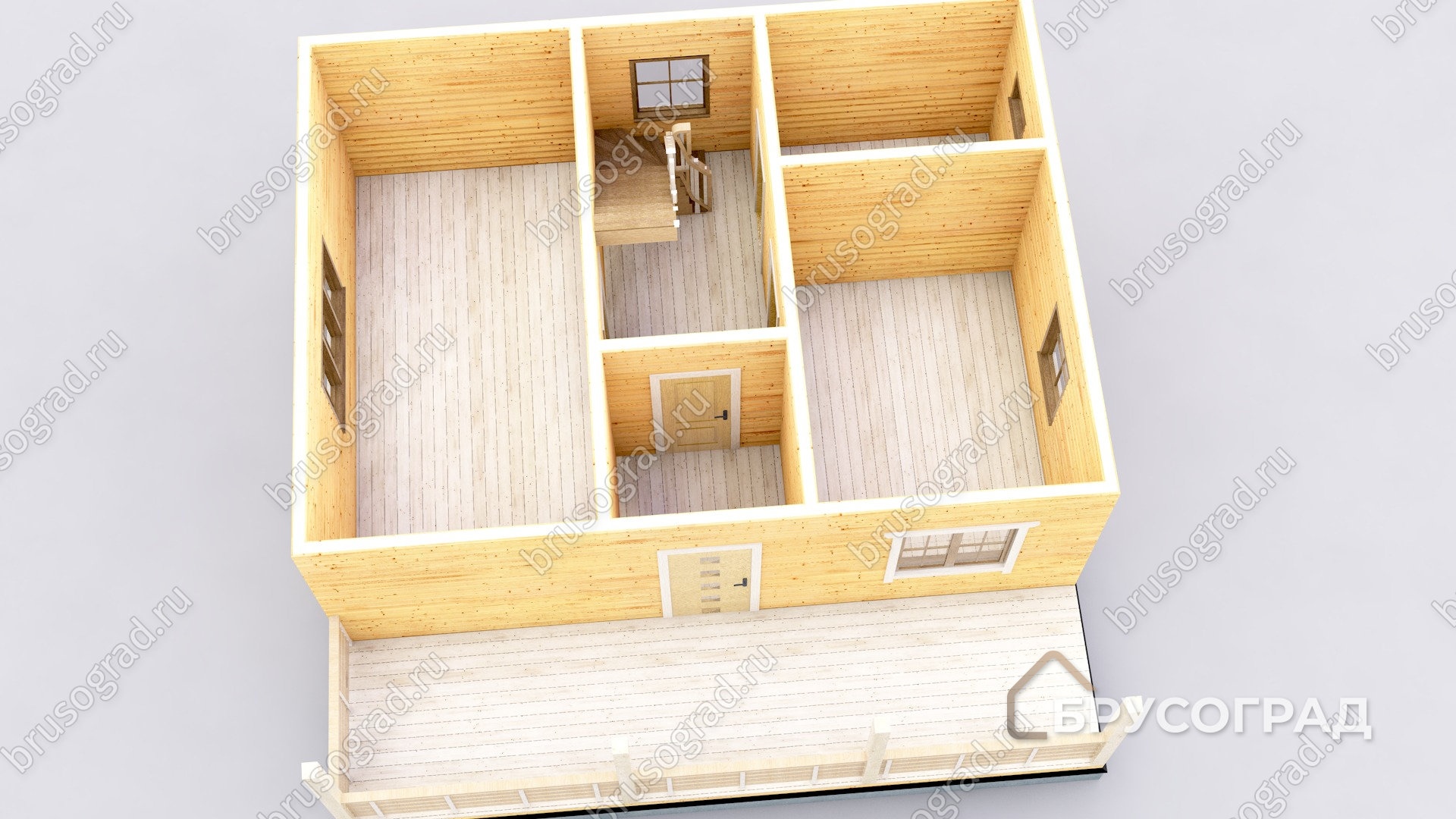 3д план проект П-19