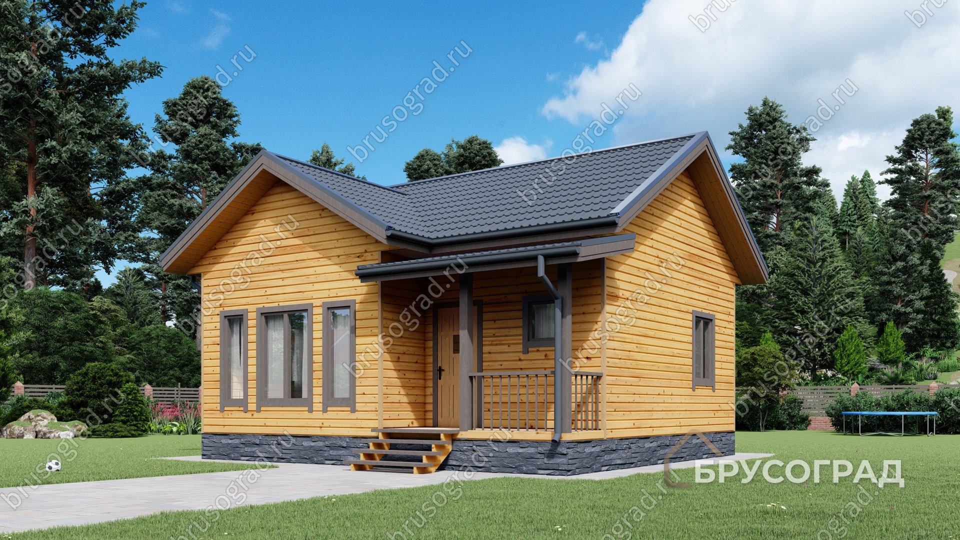 Главный вид проект П-2