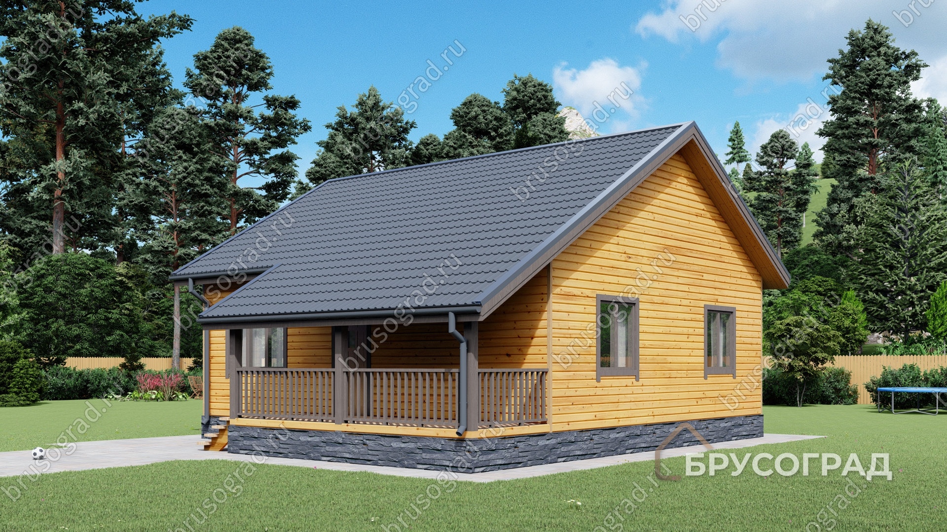 Главный вид проект П-20