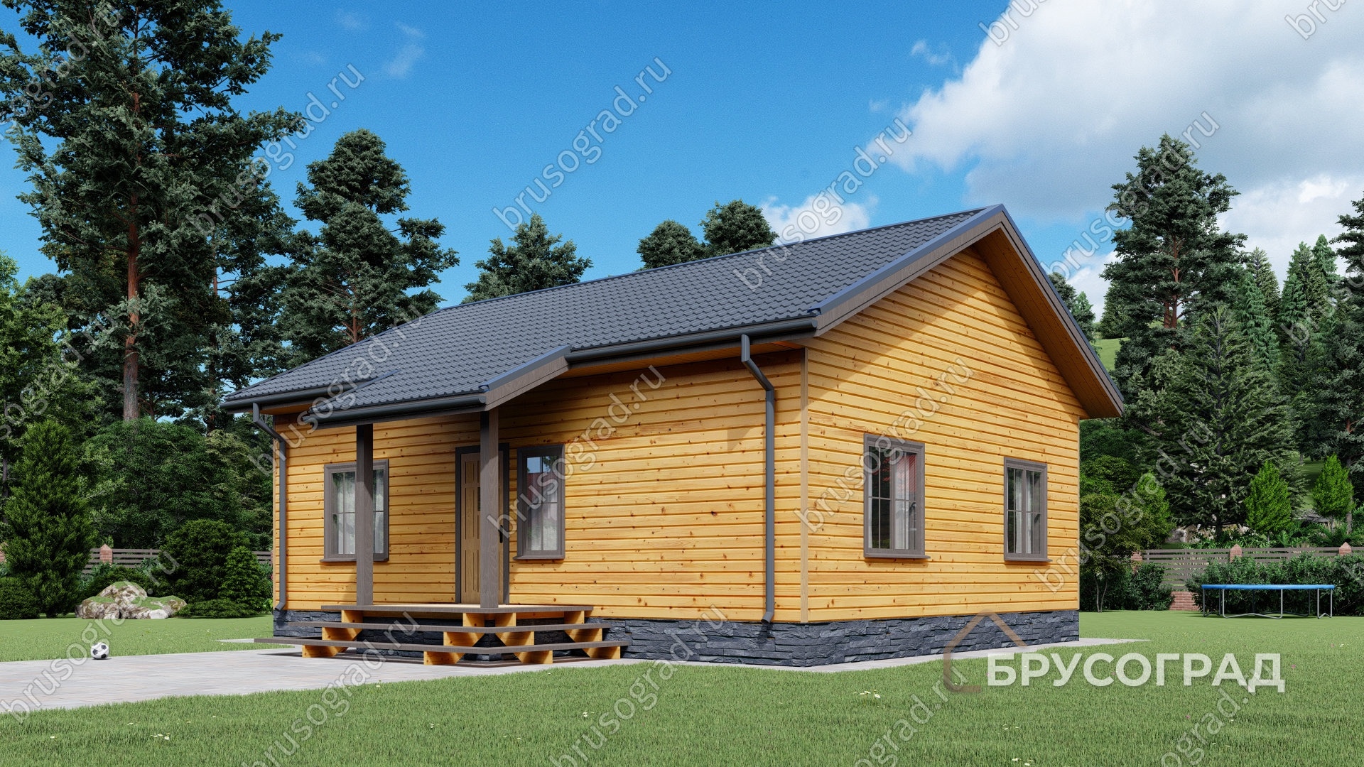 Главный вид проект П-21