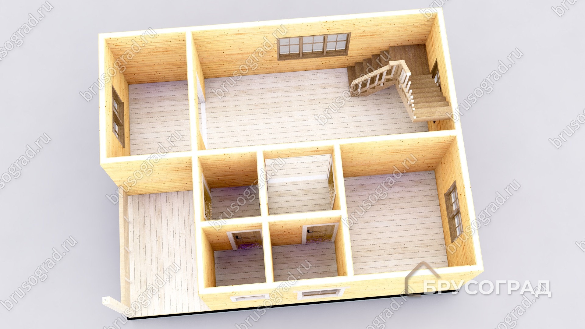 3д план проект П-22