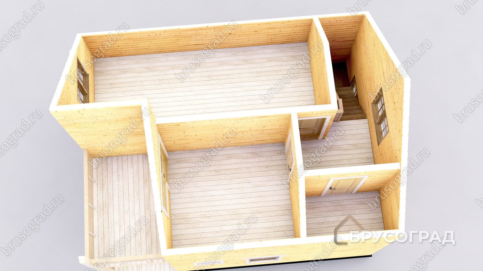 3д план проект П-22