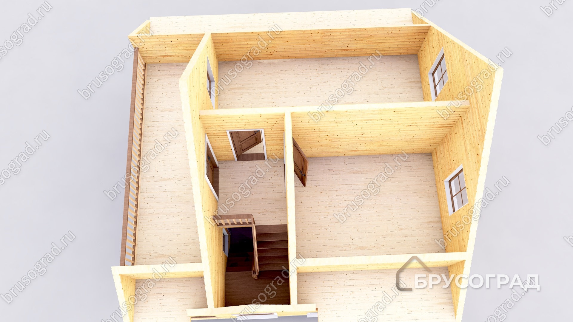 3д план проект П-23