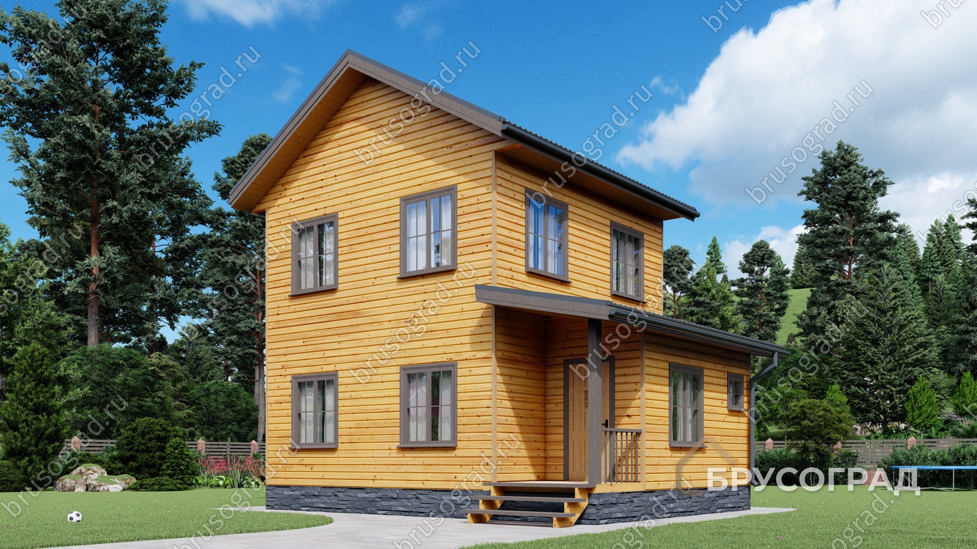 Главный вид проект П-25