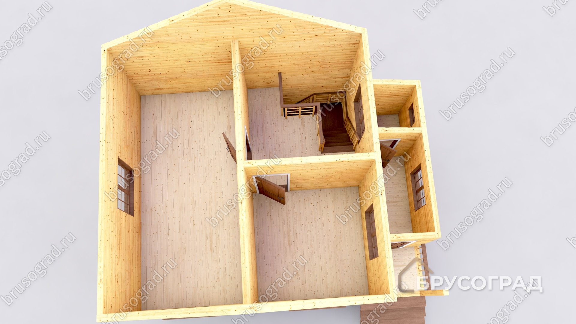 3д план проект П-25