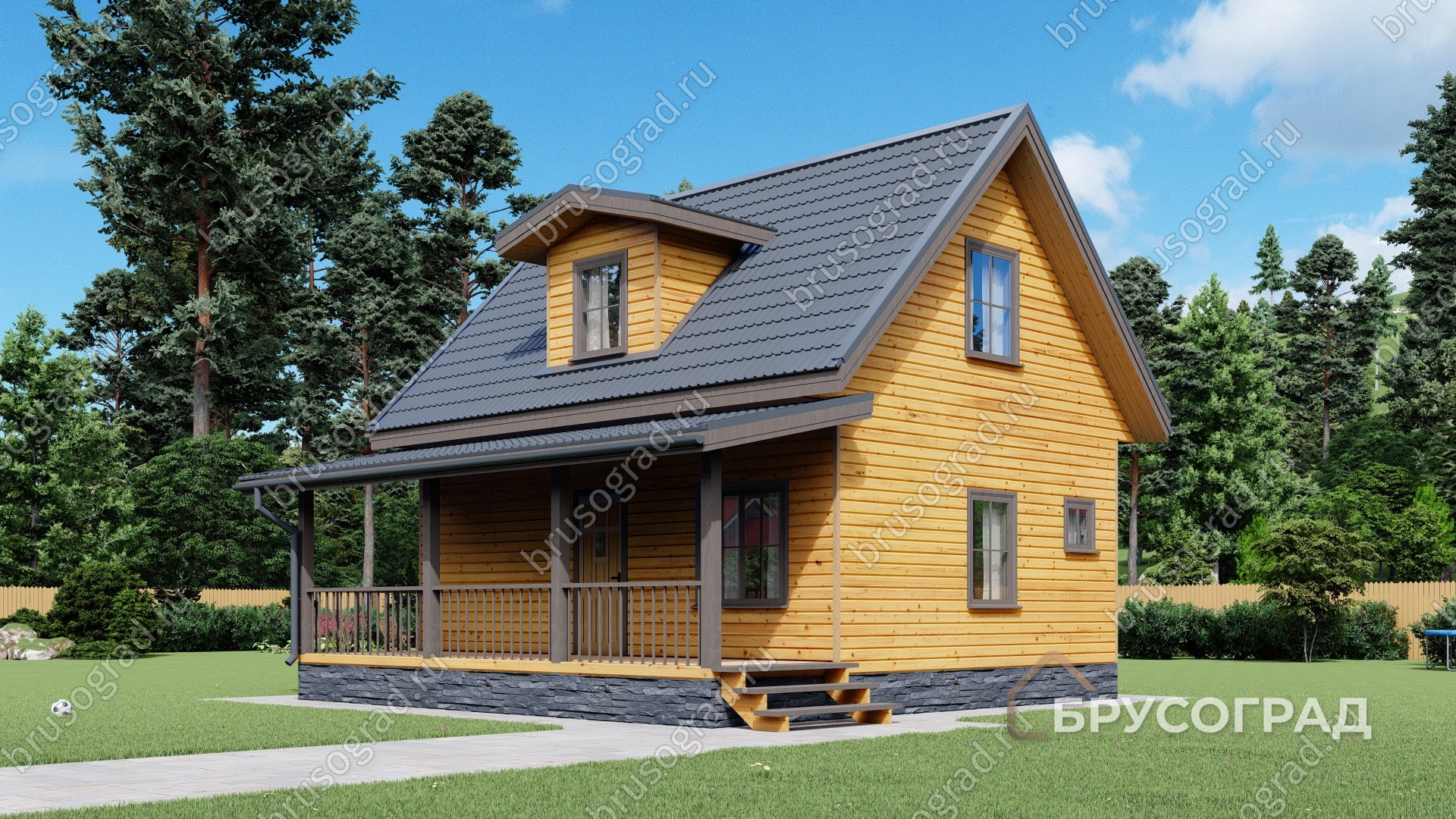 Главный вид проект П-26