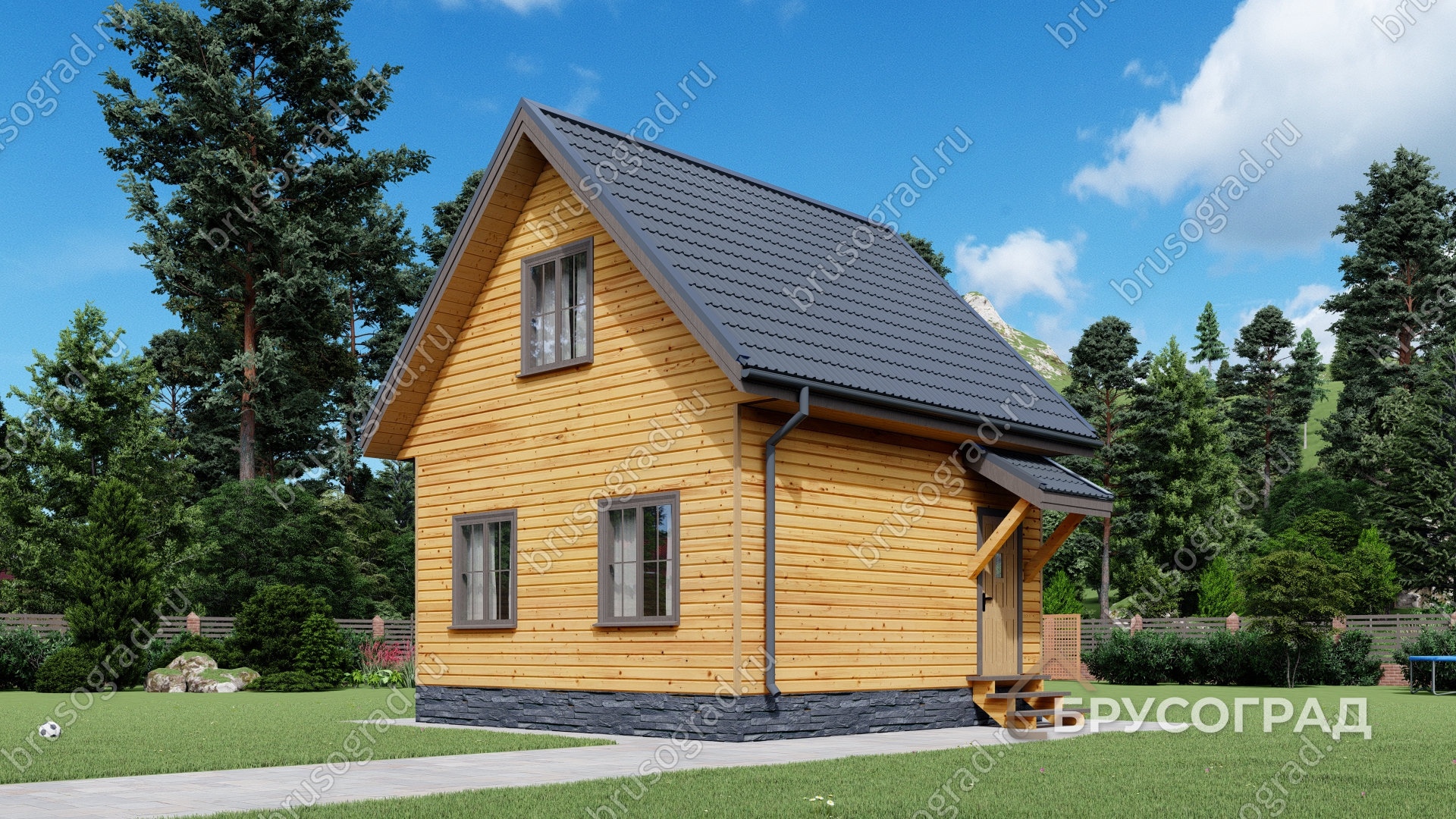 Главный вид проект П-3