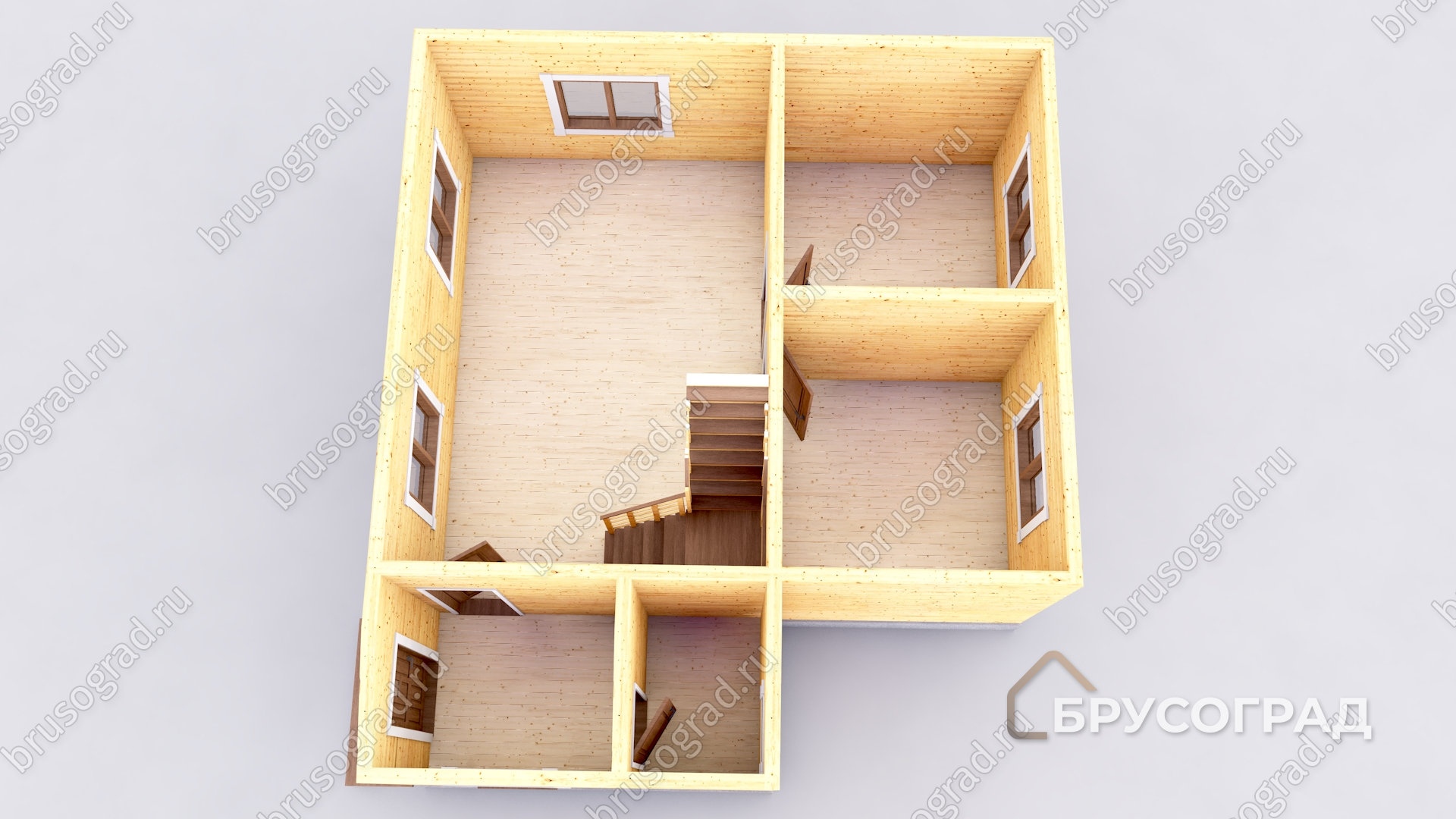 3д план проект П-30