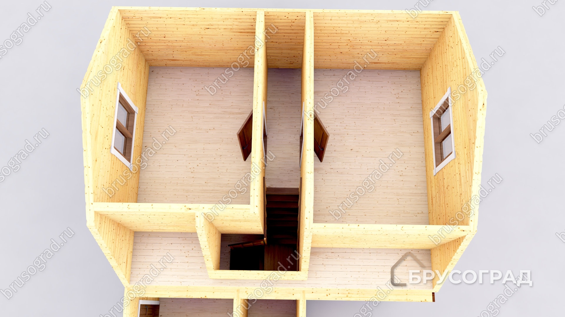 3д план проект П-30