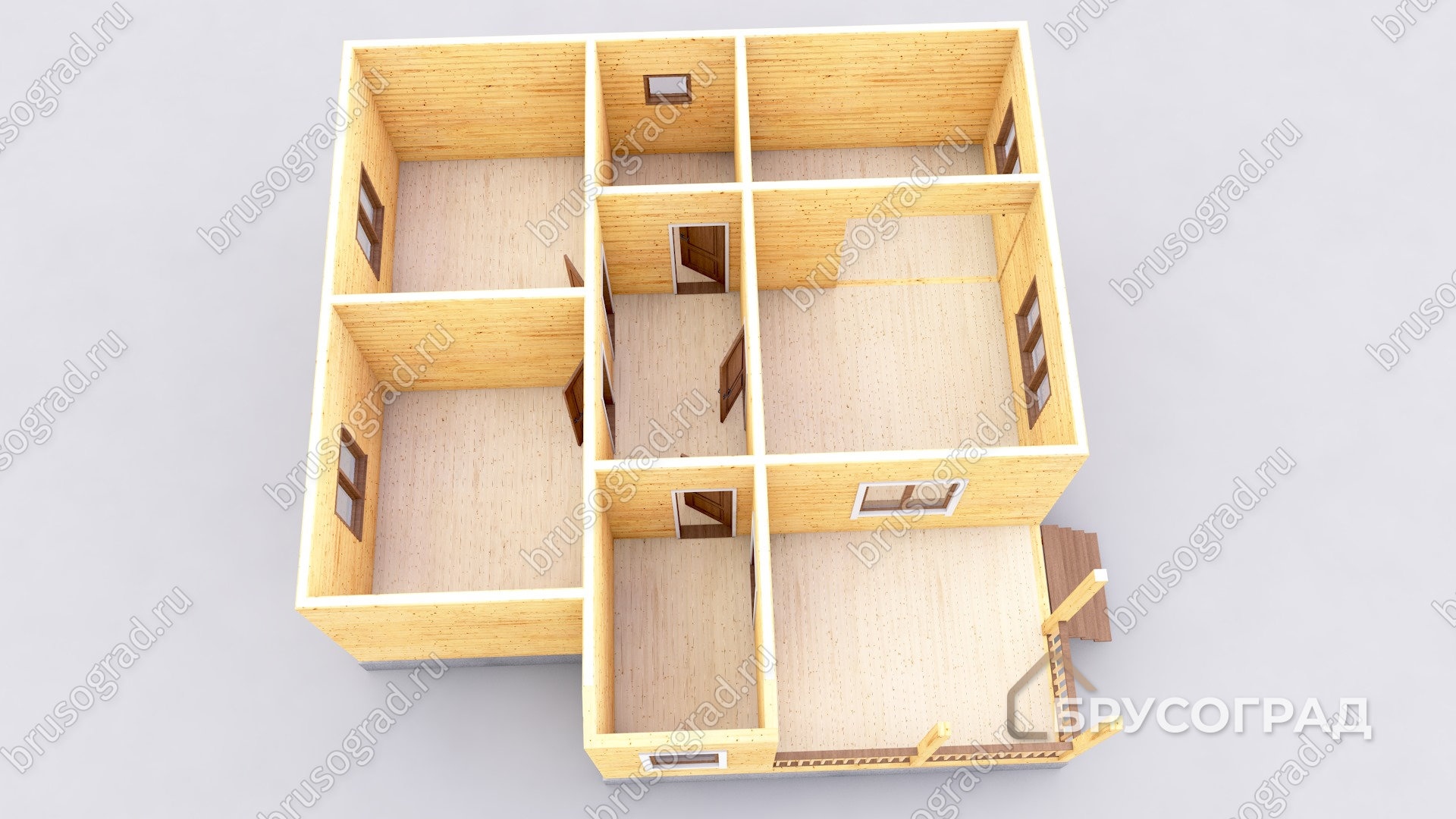 3д план проект П-31