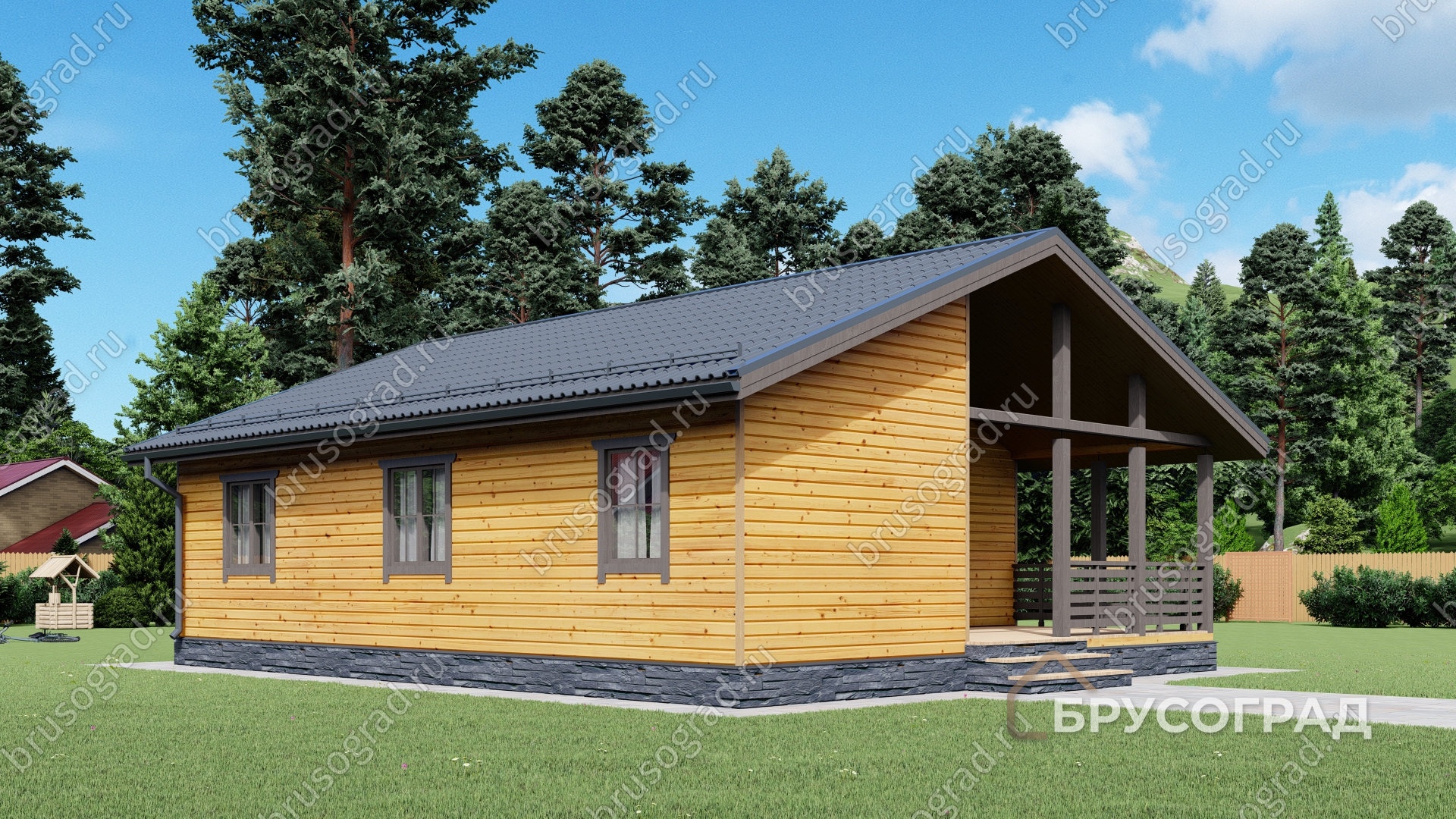 Главный вид проект П-32