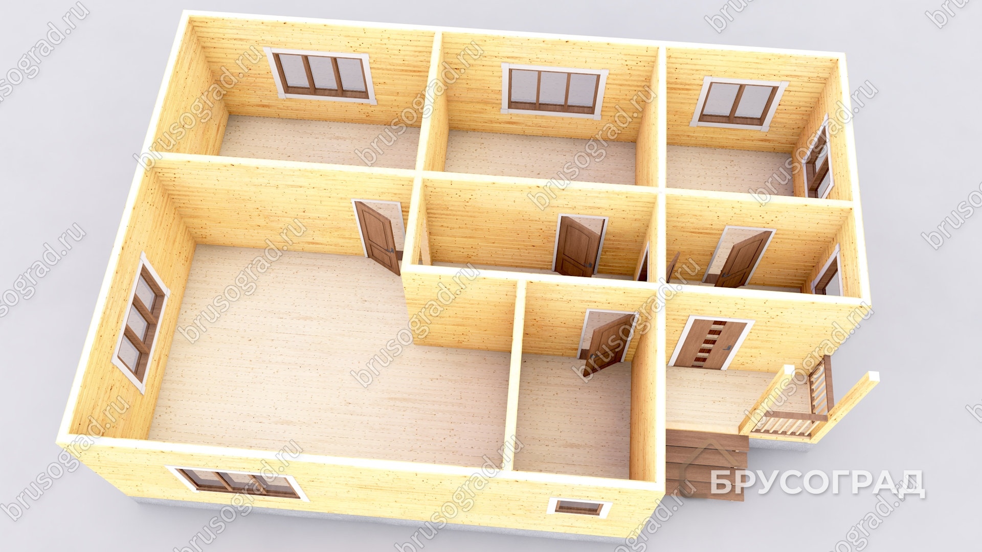 3д план проект П-33