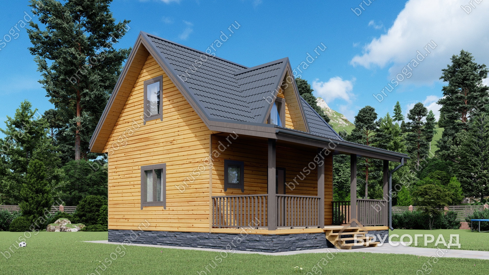 Главный вид проект П-34