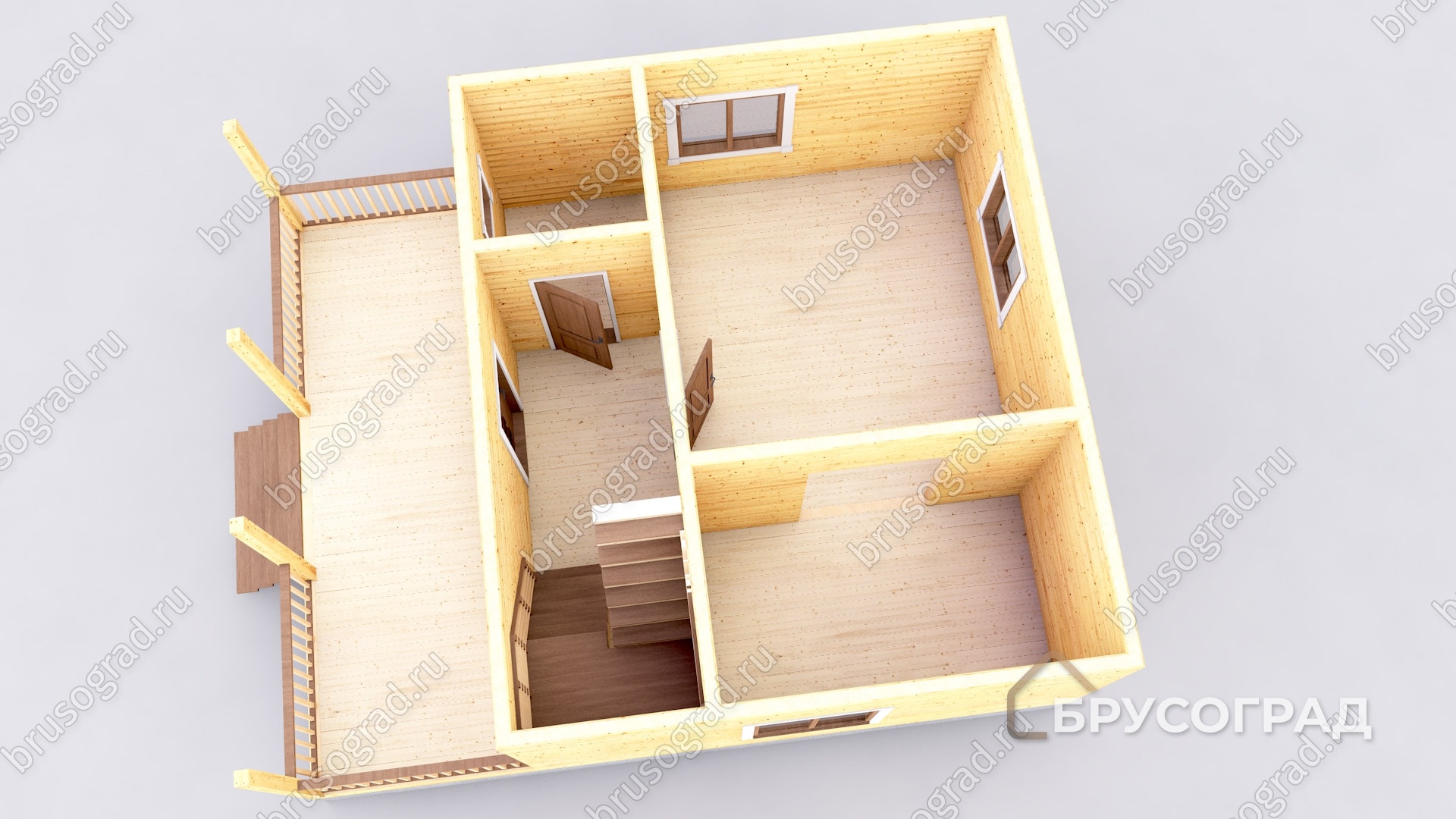 3д план проект П-34