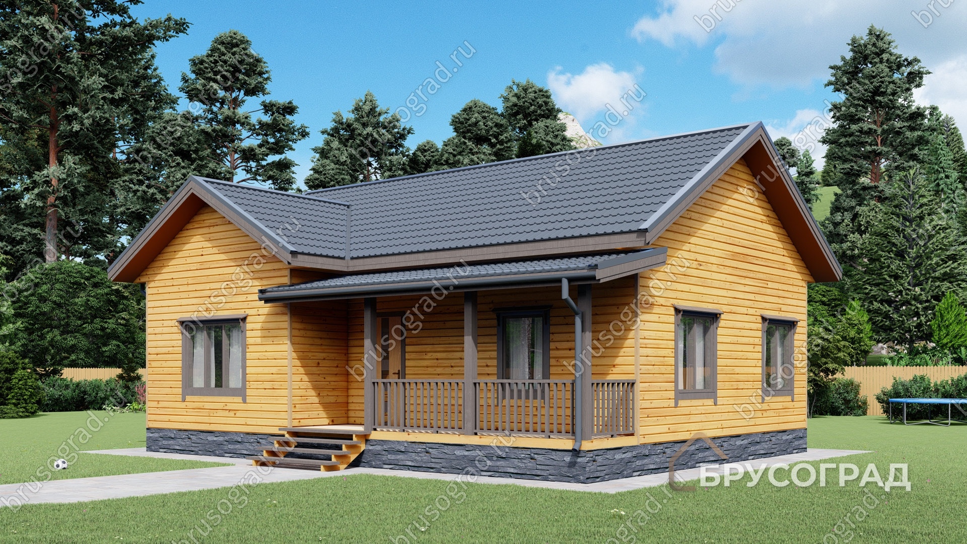 Главный вид проект П-35