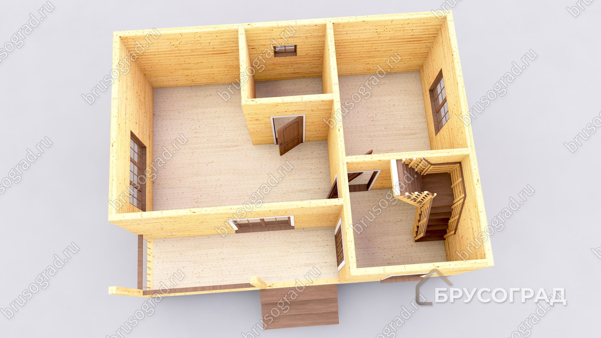 3д план проект П-36