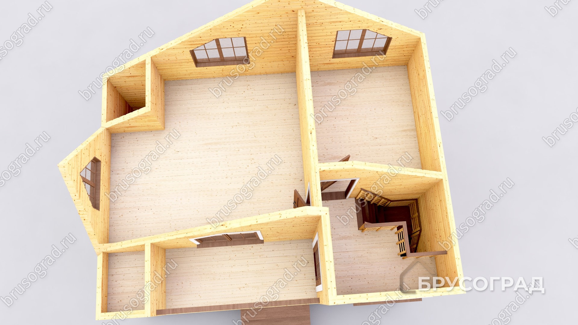 3д план проект П-36