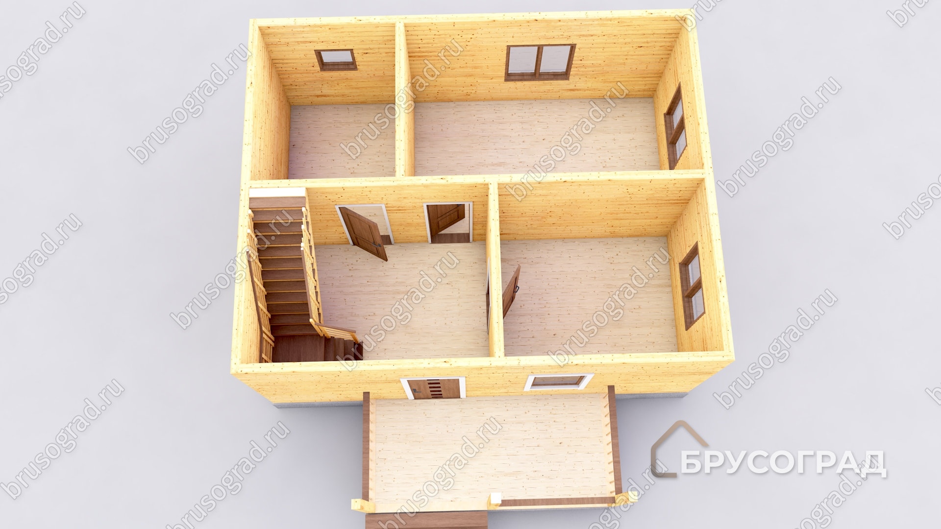 3д план проект П-38