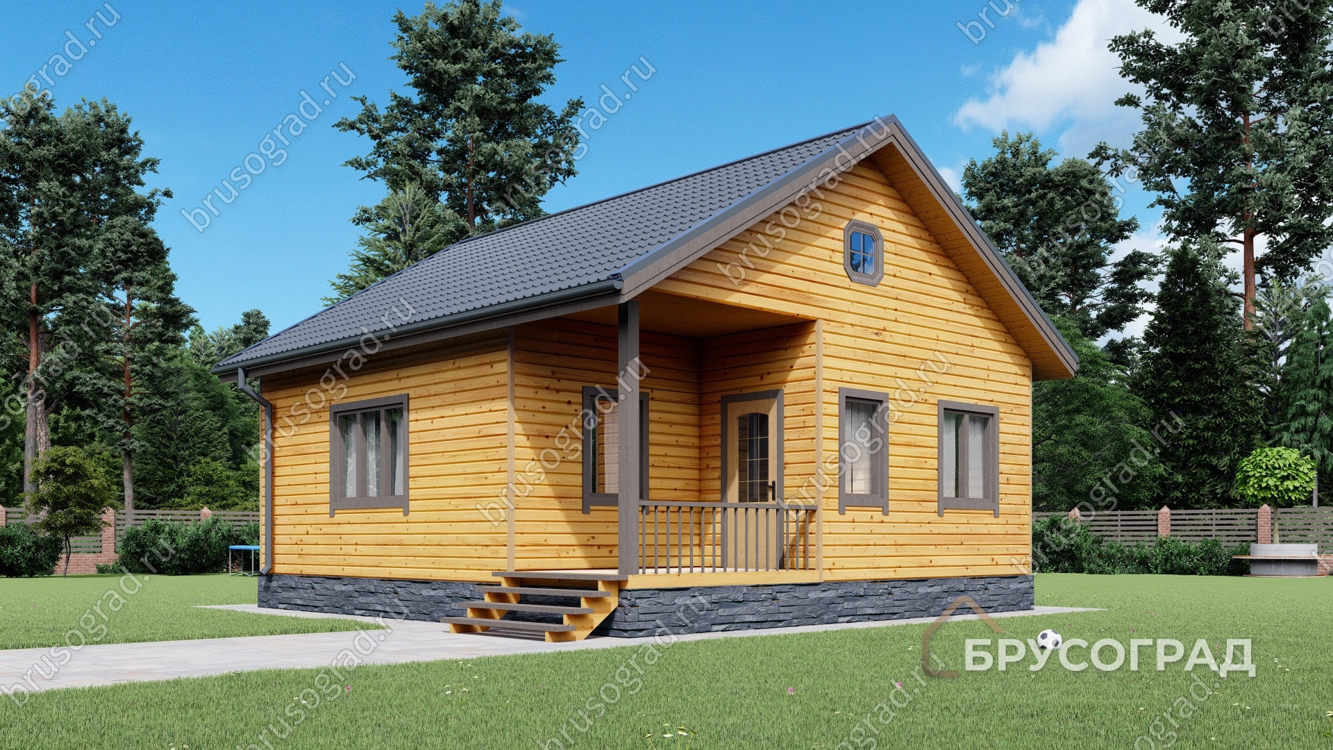 Главный вид проект П-4