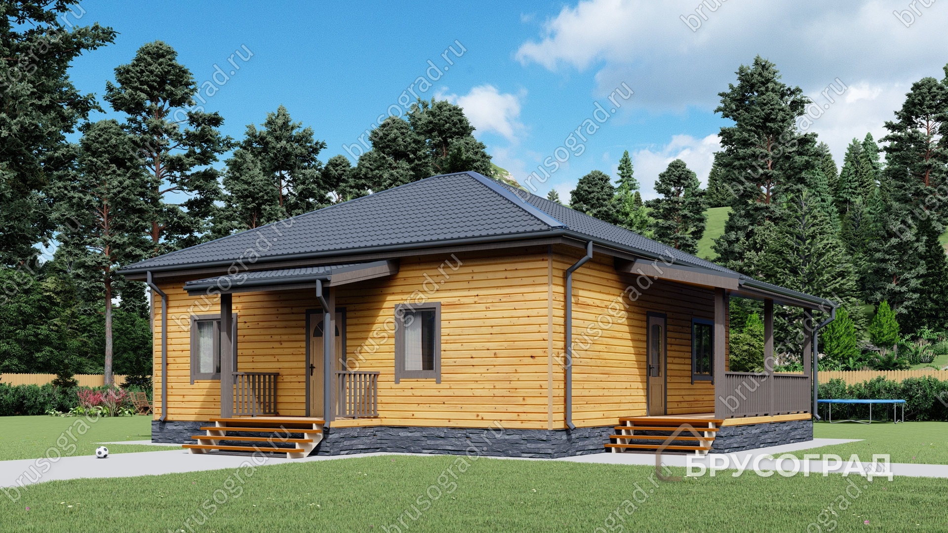 Главный вид проект П-41