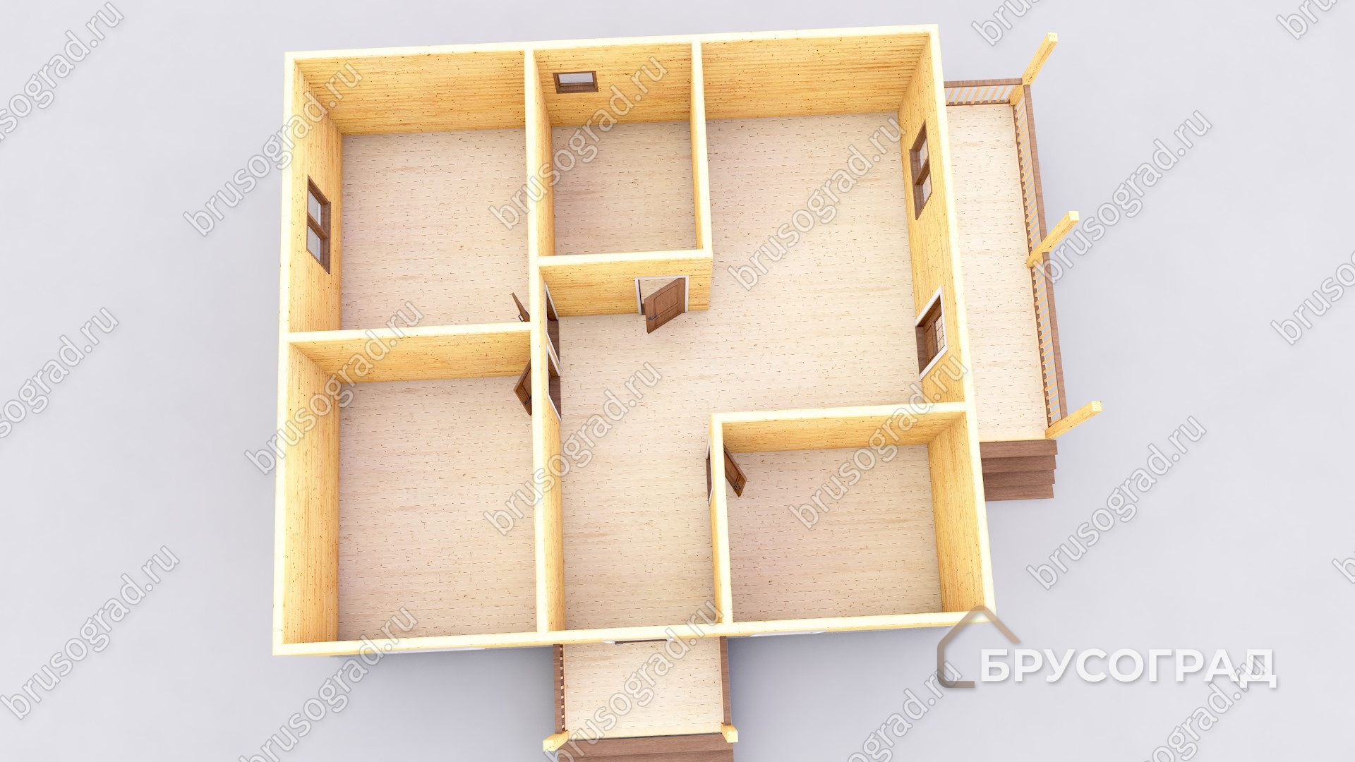 3д план проект П-41