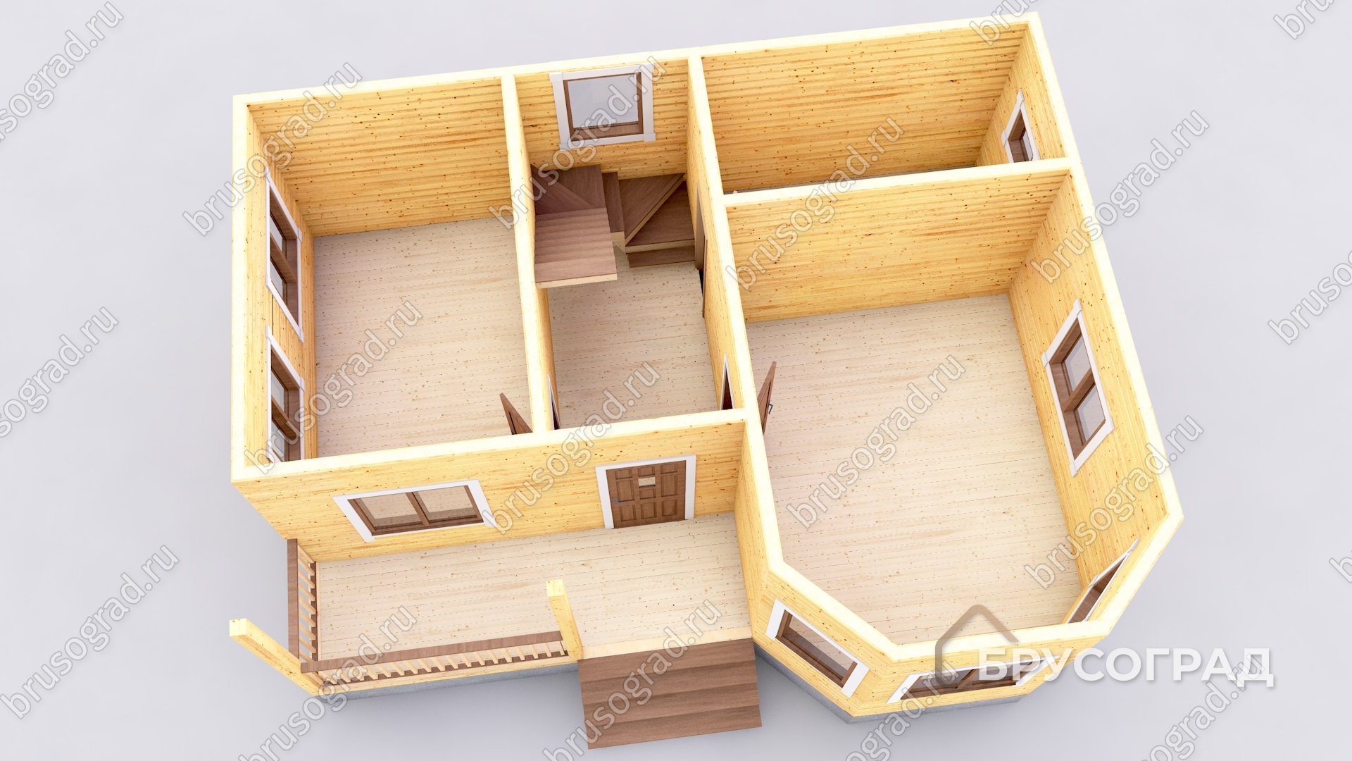 3д план проект П-42