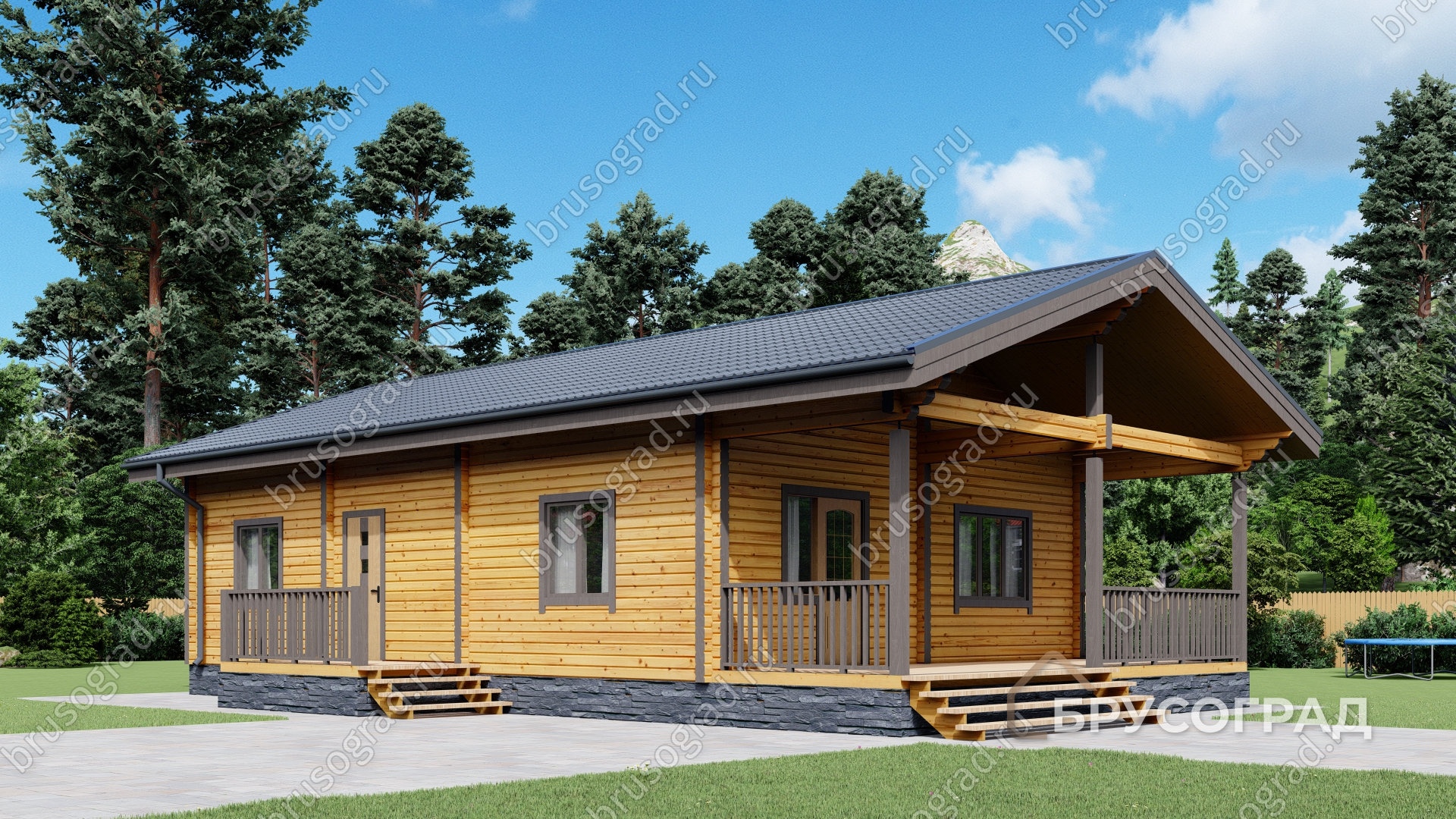 Главный вид проект П-43