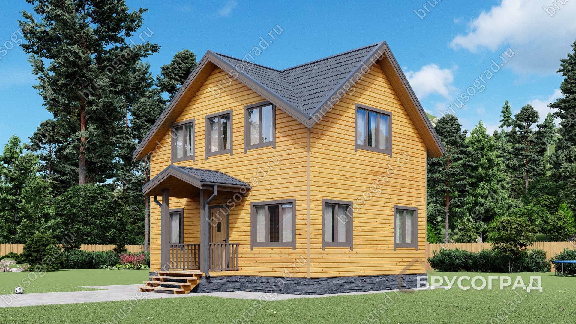 Главный вид проект П-44