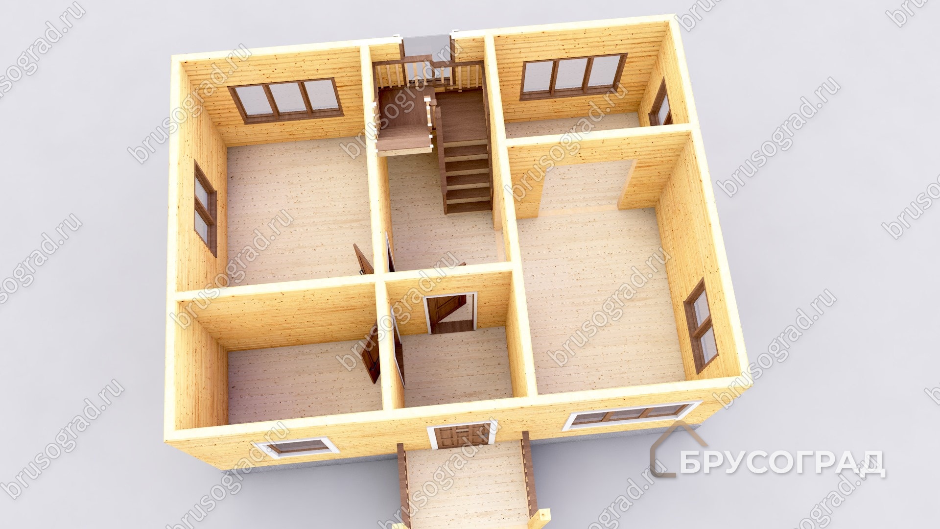 3д план проект П-44