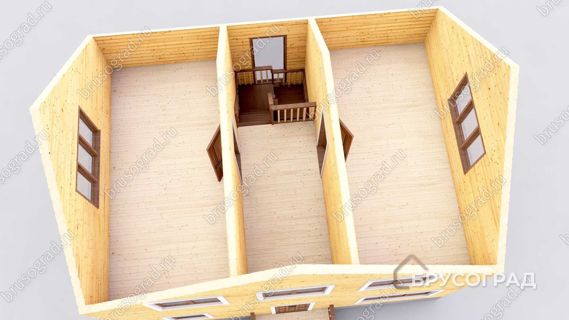 3д план проект П-44