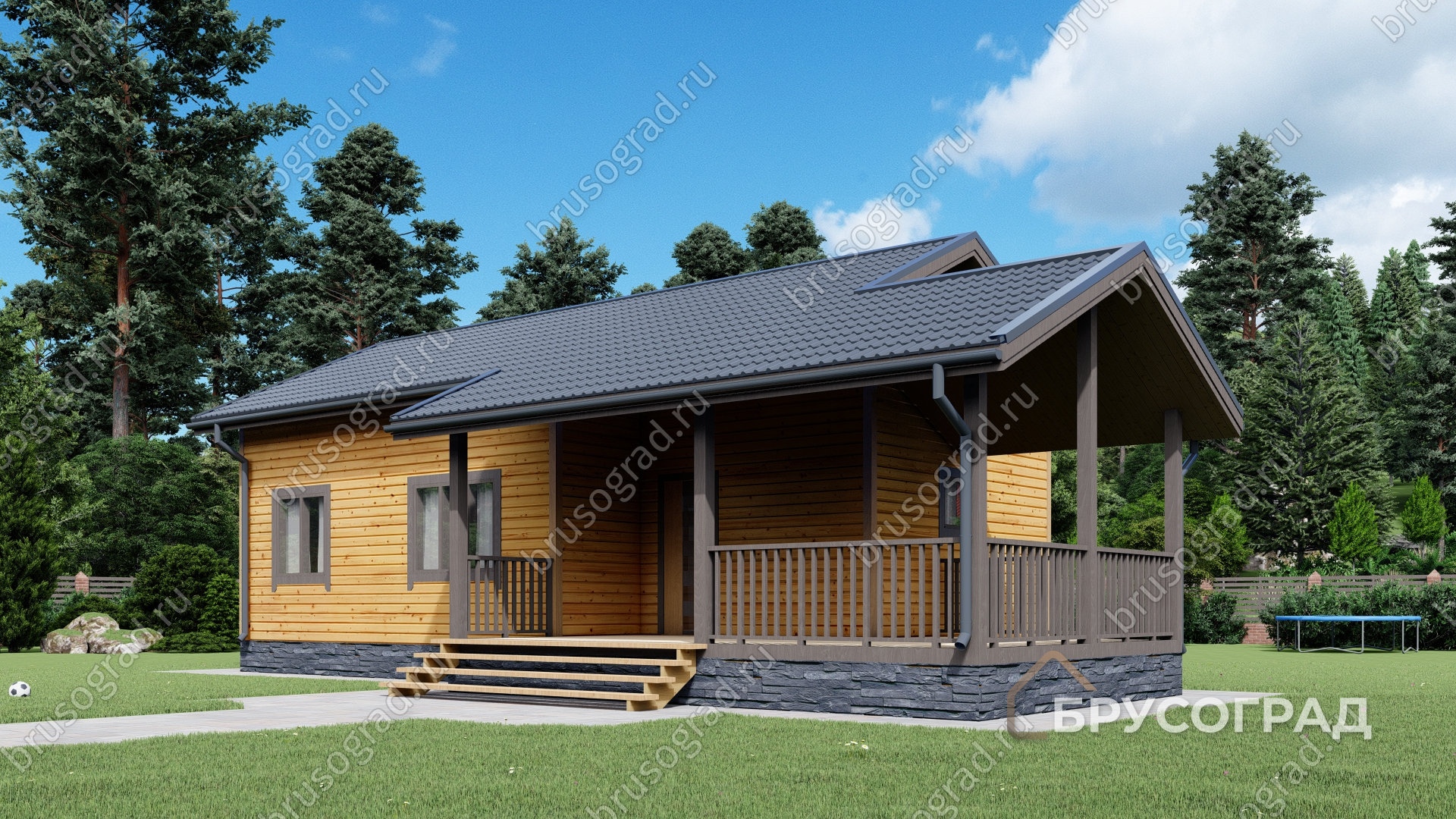 Главный вид проект П-45