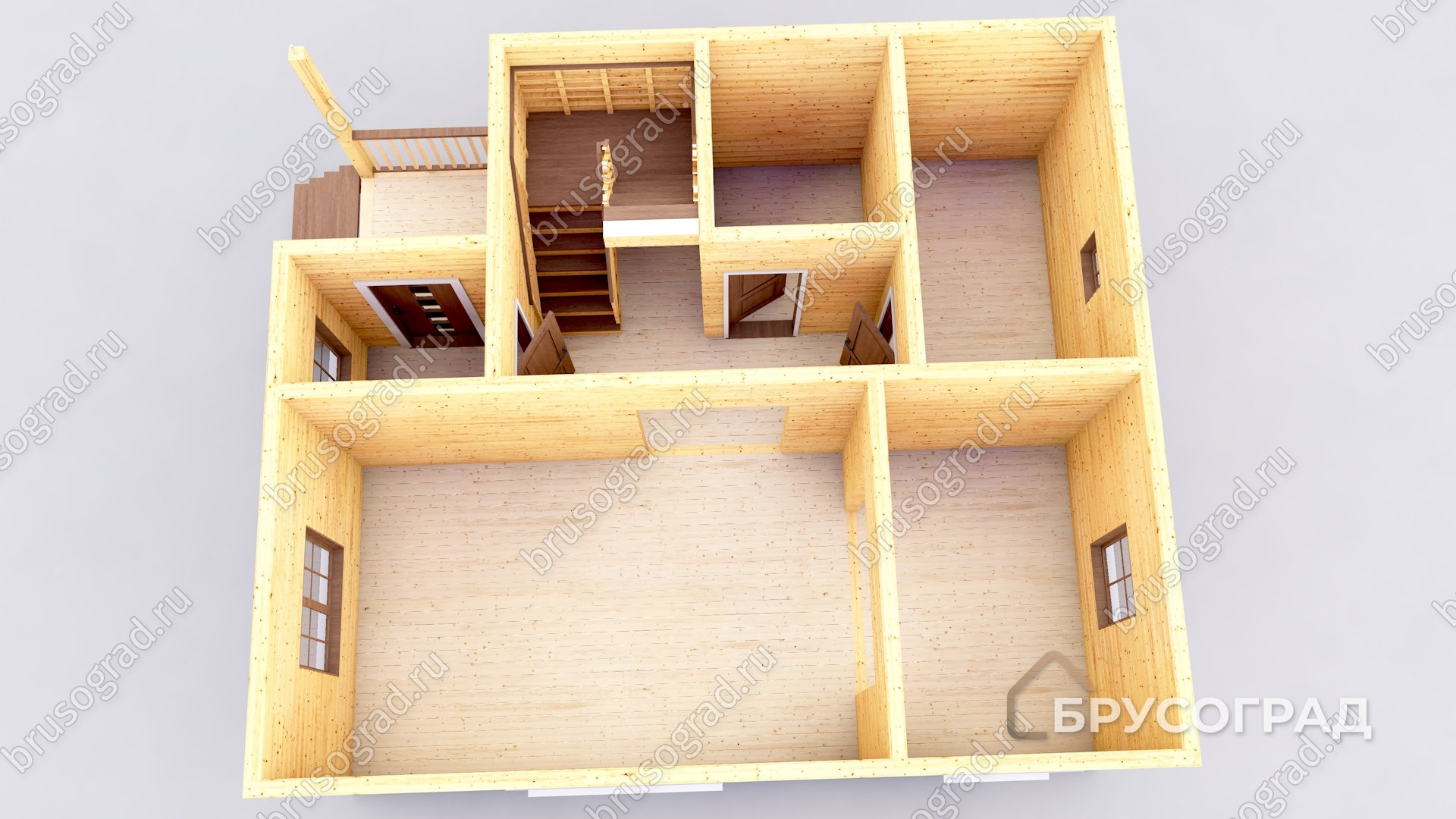 3д план проект П-46