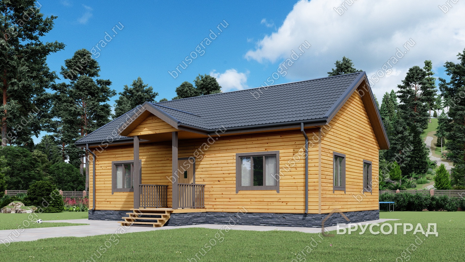 Главный вид проект П-48