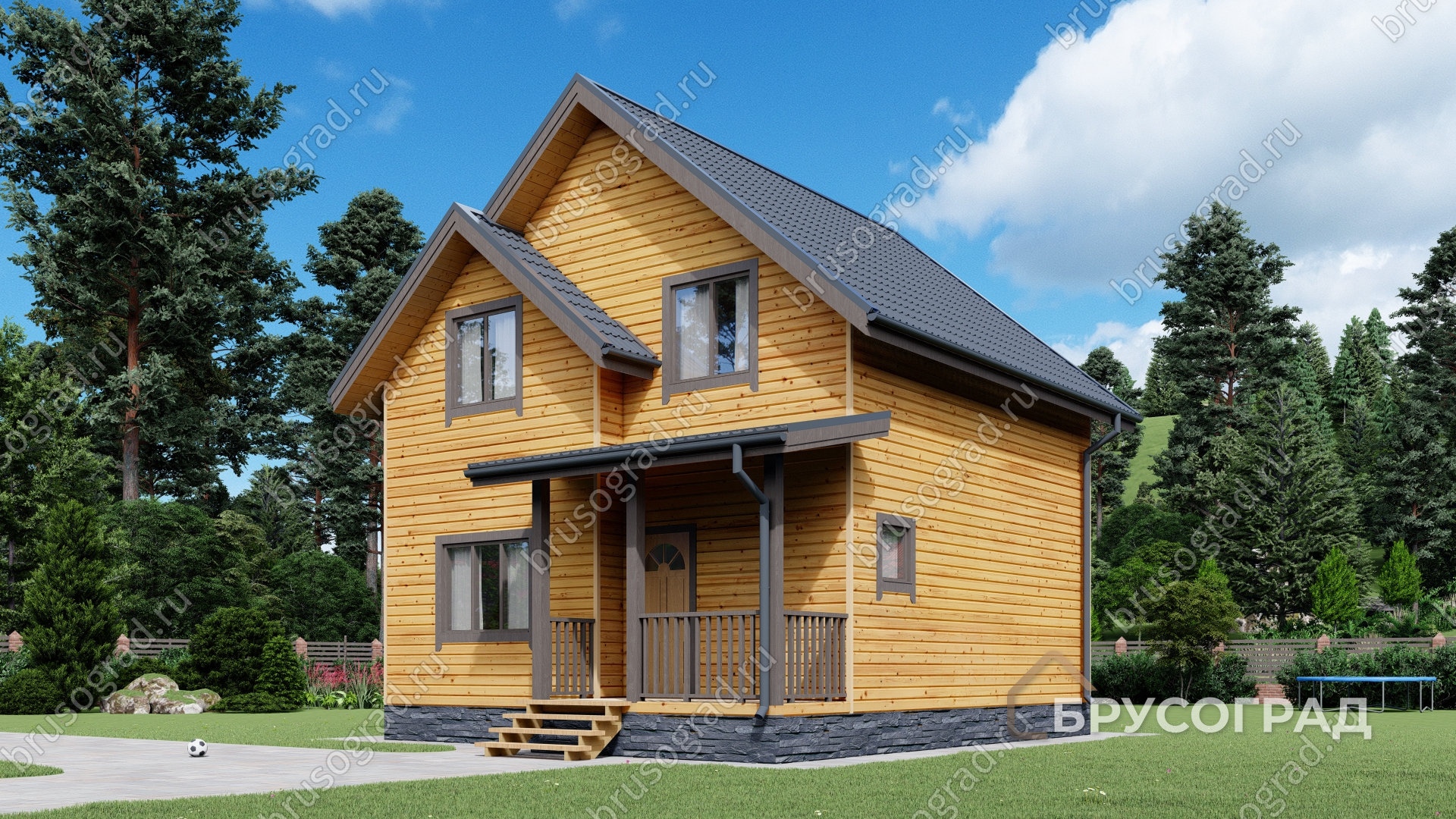 Главный вид проект П-49