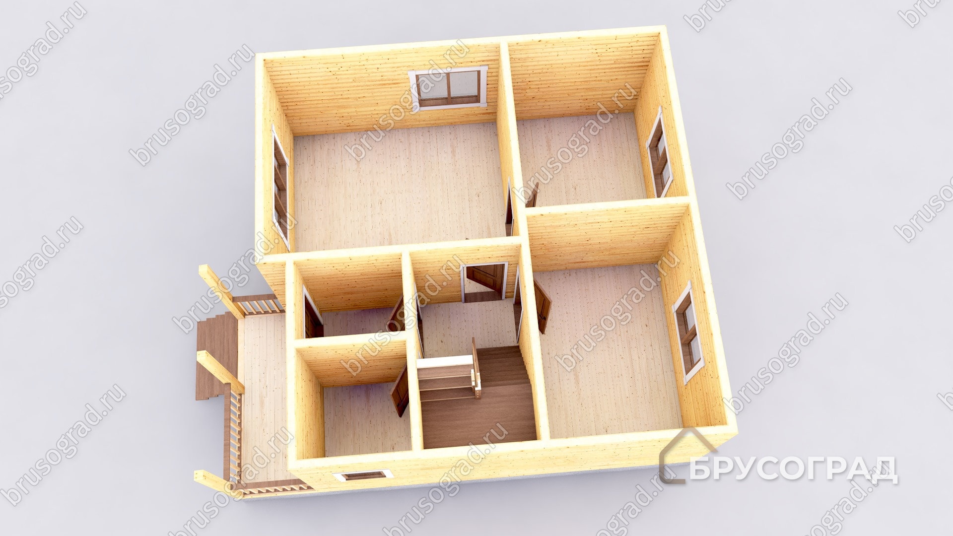 3д план проект П-49