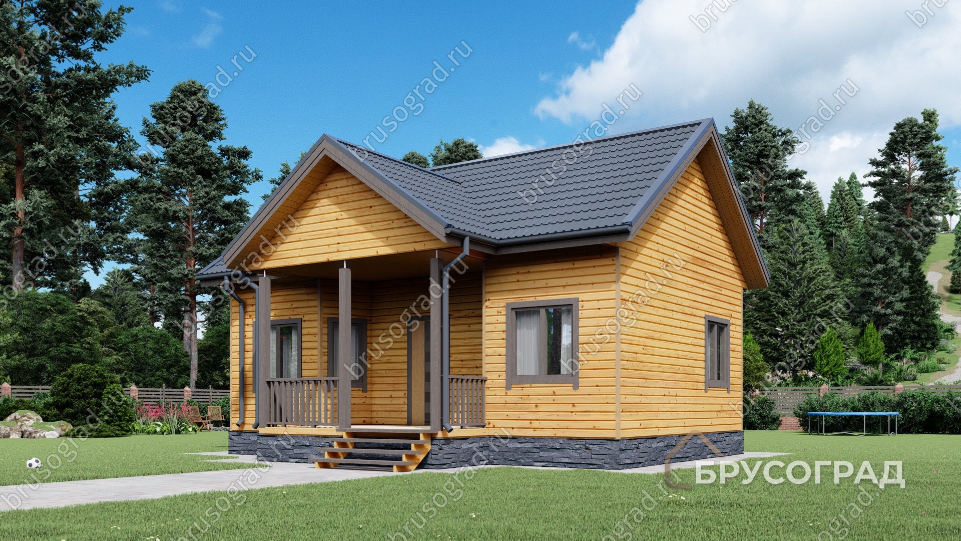 Главный вид проект П-5