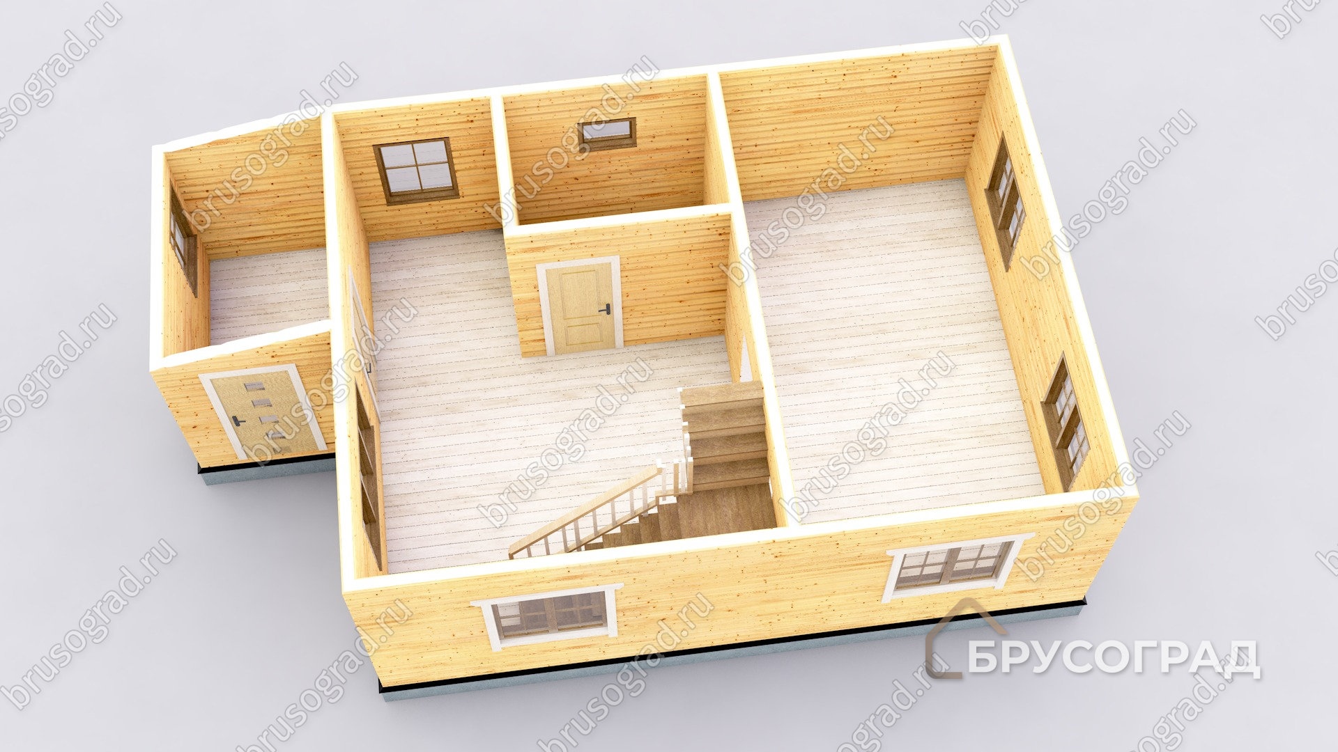 3д план проект П-50