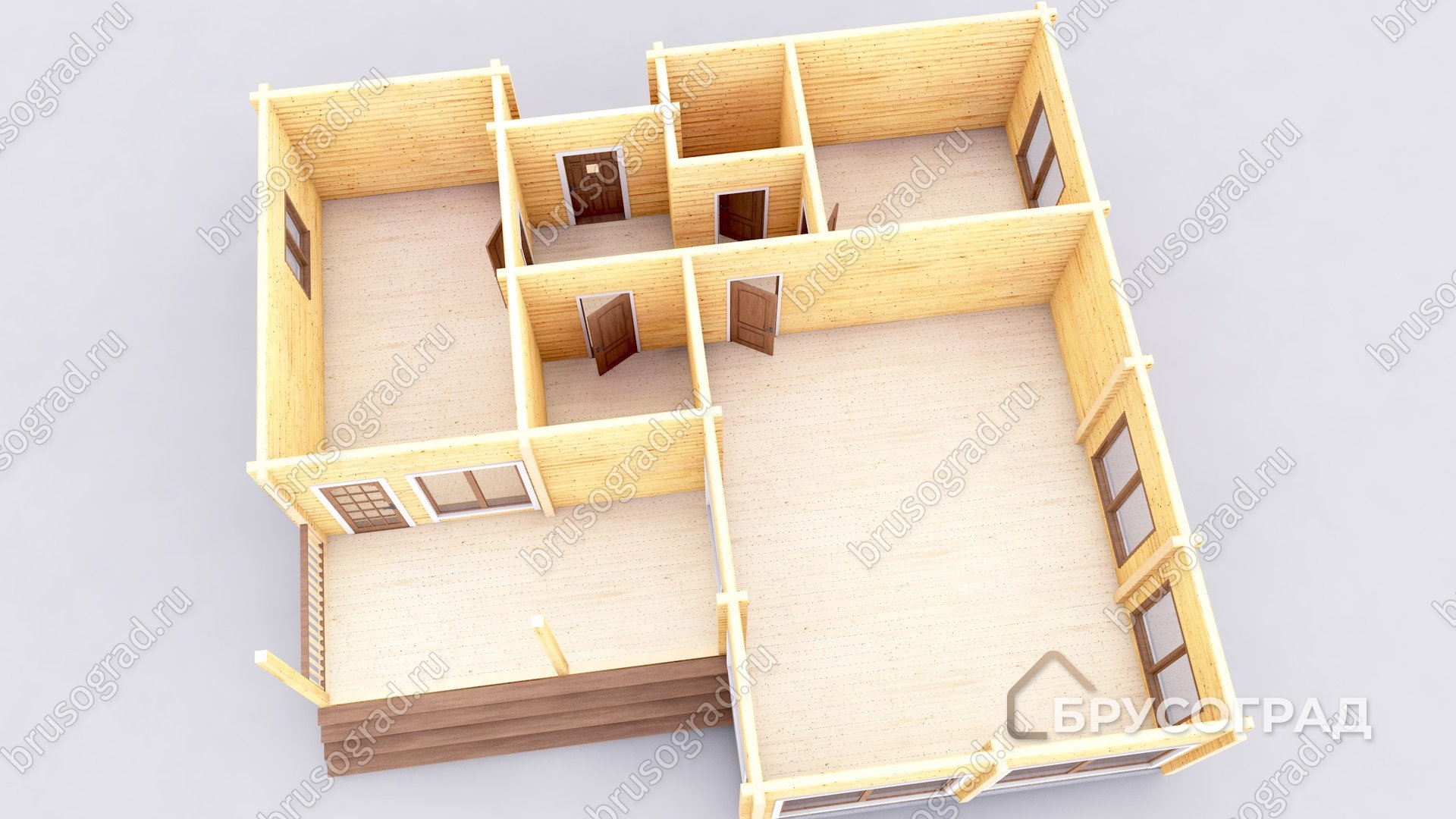 3д план проект П-52