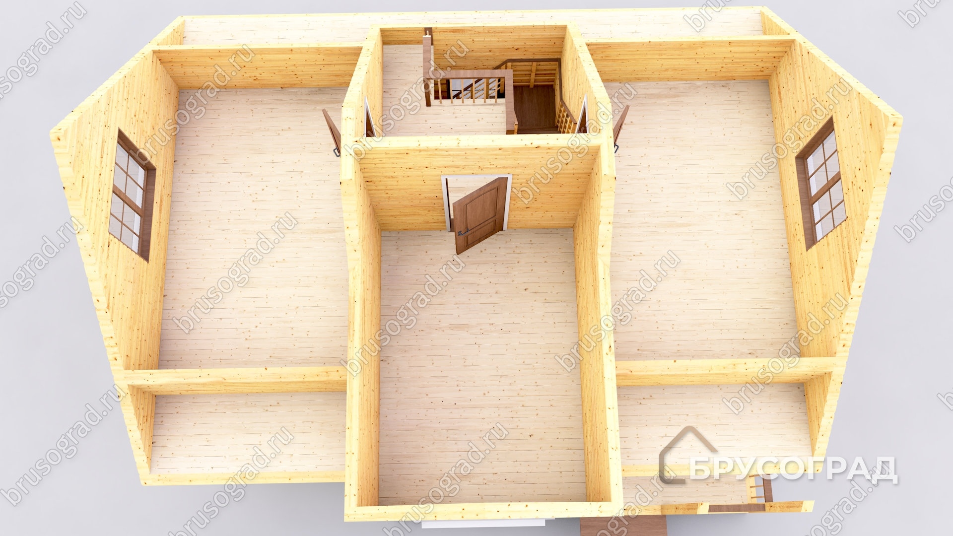 3д план проект П-55