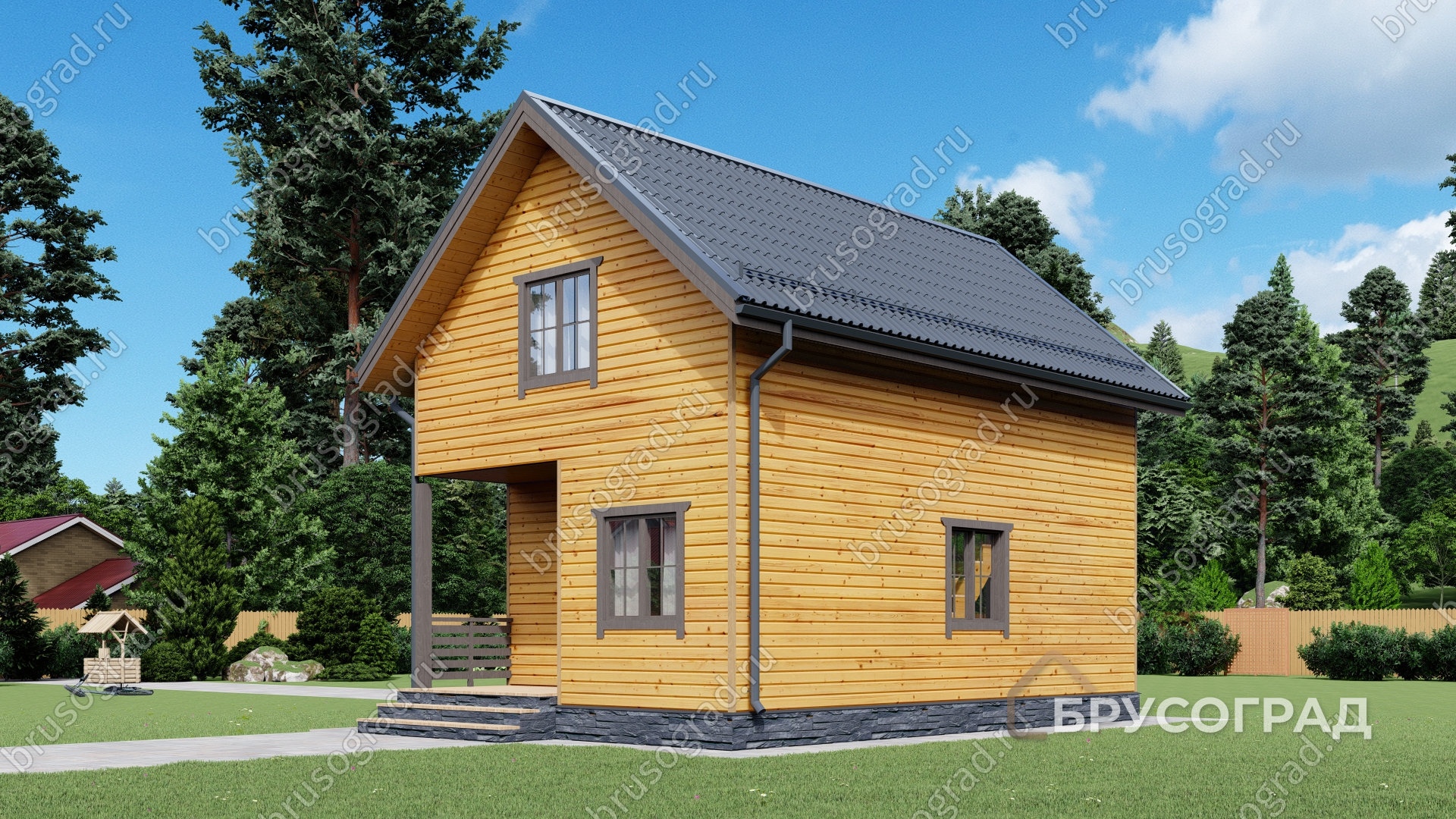 Главный вид проект П-56