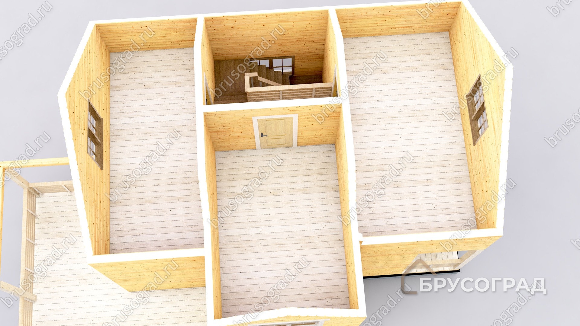 3д план проект П-56